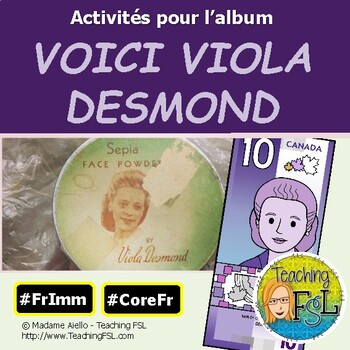 Preview of Activités pour l'album Voici Viola Desmond - French Activities