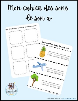 Preview of Activités pour le son A - French Phonics activities