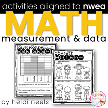 Preview of Activities Aligned to NWEA Math Skills: Measurement and Data