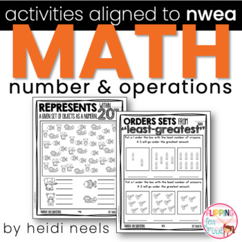 Preview of Activities Aligned to NWEA Math Skills: Number and Operations
