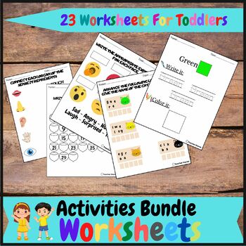Preview of Activities Bundle For Toddlers