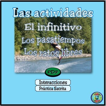 Preview of Hobby And Leisure Verb Infinitives Thematic Reference - Los pasatiempos