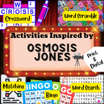 Preview of Activities Inspired by "Osmosis Jones"