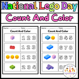 Activities Lego Numbers Counting | Coloring | Worksheets Lego Day