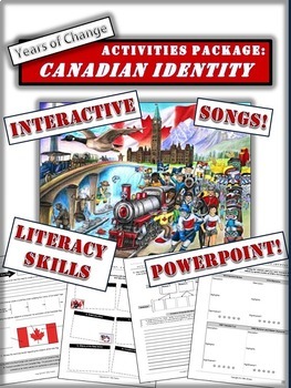 Preview of Canadian History Package - 1960s - 1970s, Multiculturalism, Immigration, hockey!