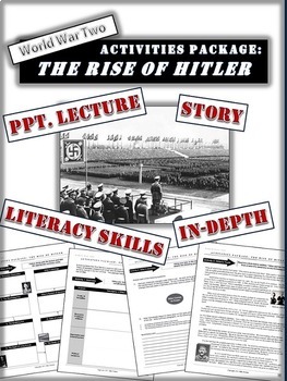 Preview of Hitler's Rise to Power Bundle - 20 Pages/Slides - Germany 1920 - 1939