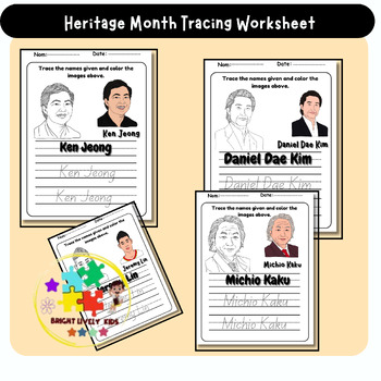 Preview of Activities Worksheets  Kindergarten Asian American Pacific Heritage Month