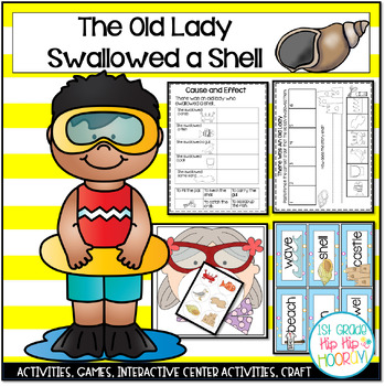 Preview of Book Companion for The Old Lady Who Swallowed a Shell