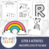 Activities and Crafts for the Letter R, Preschool Letter o