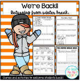 Activities and Games for Returning from Winter Break!