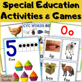 Activities and Games with Real Pictures for Special Educat