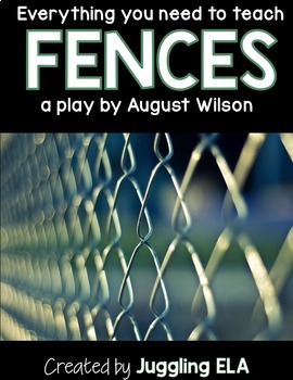 Preview of Activities and Handouts for Fences by August Wilson