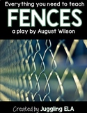 Activities and Handouts for Fences by August Wilson