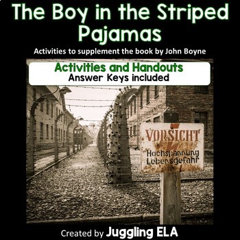 Preview of Activities and Handouts for The Boy in the Striped Pajamas