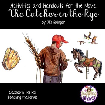 Preview of Activities and Handouts for The Catcher in the Rye by J.D. Salinger