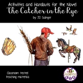 Activities and Handouts for The Catcher in the Rye by J.D.