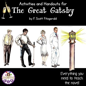 Preview of Activities and Handouts for the Novel The Great Gatsby