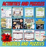 Activities and Puzzles Bundle word search, crosswords and 