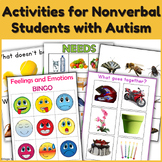 Activities and Worksheets for Nonverbal Students with Auti