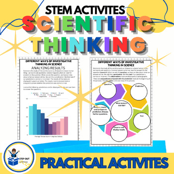 Preview of 9 Scientific method worksheets : experiments + activity 5th grade