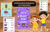 Activities book word recognition for kindergaten and 1st h