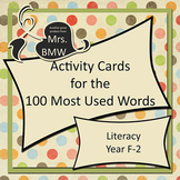 Activities for 100 Most Used Words