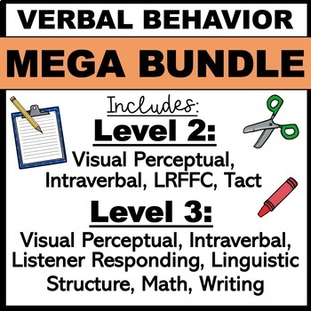 Preview of Activities for Autism Verbal Behavior Mega Bundle