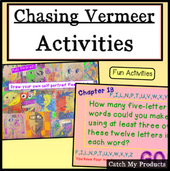 Preview of Chasing Vermeer Activities for Promethean Board