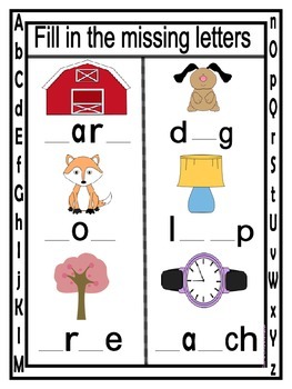 Activities for Letters, Sounds and Words by Play Laugh Learn | TpT
