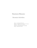 Activities for Nineteen Minutes