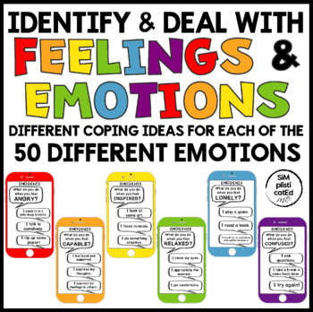 Preview of Activities for Social Emotional Learning - Feelings and Emotions