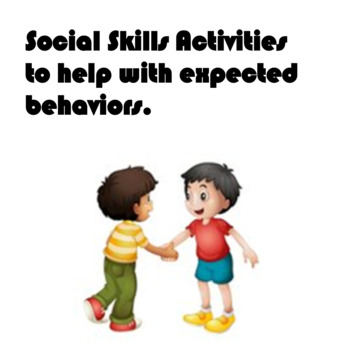 Preview of Activities for Social Skills.