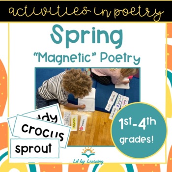 Preview of Activities in Poetry - SPRING "magnetic" poetry