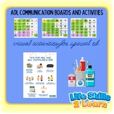 Activities of Daily Living Communication Boards, Schedule,