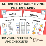 Activities of Daily Living Picture Cards |Bathe Dressing G