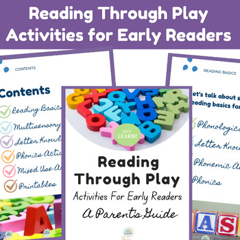 Preview of Reading Through Play Activities For Early Readers- A Parents Guide