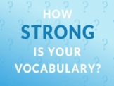Activities to Promote Vocabulary and Oral Discussion