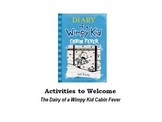 Activities to Welcome the Diary of a Wimpy Kid Cabin Fever