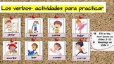Activities to practice Spanish verb meanings - interactive