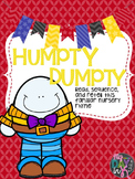 Humpty Dumpty Nursery Rhyme Activities