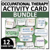 Occupational Therapy Activity Card Bundle