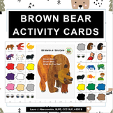 Activity Cards for Brown Bear