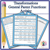 Transformations of Parent Functions: Activity