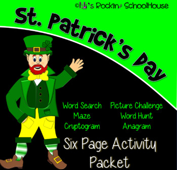 Preview of Activity Packet: St. Patrick's Day