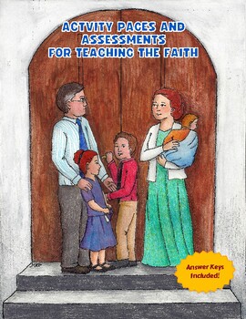 Preview of Activity Pages and Assessments for Teaching the Faith