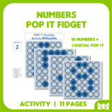 Activity: Pop it Numbers | Printable Activity with Digital Pop It