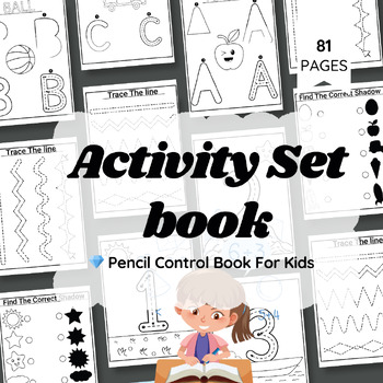 Preview of Activity Set book NUMBER  +  Abc Alphabet Book For Kids