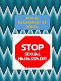 “Sexual harassment” Worksheet / life skills