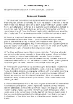 Preview of Activity Sheet.IELTS Reading Task 1.4 & key