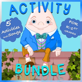 Preview of Activity and Song Bundle for Kindergarten and 1st grade Music Class